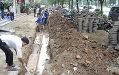 Hà Nội yêu cầu dừng đào đường, vỉa hè trước Tết 15 ngày