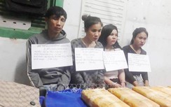 Ba “hot girl” vận chuyển ma túy chống trả biên phòng giữa rừng