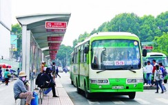 Khách đi xe buýt tại TP.HCM giảm gần 35 triệu lượt người