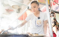 Á hậu Kim Duyên về quê bán cơm cùng bố mẹ những ngày giáp Tết