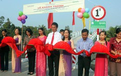 Cây cầu đầu tiên khánh thành từ tiền đóng góp của... người đi xe