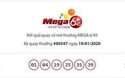 Kết quả xổ số Vietlott 19/1/2020: Tìm người trúng hơn 25 tỷ đồng?