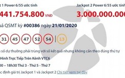 Kết quả xổ số Vietlott 21/1/2020: Một người trúng giải khủng tối nay