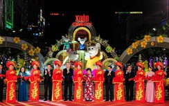 Tưng bừng khai mạc Đường hoa Nguyễn Huệ Tết Canh Tý 2020