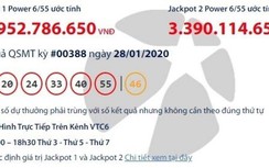 Kết quả xổ số Vietlott 28/1/2020: Gần 46 tỷ đồng về tay ai?