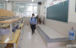 Ảnh: Hà Nội khử trùng toàn bộ trường học để phòng dịch do virus nCoV
