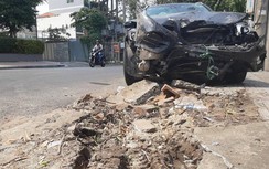 Dựng lại hiện trường vụ xe Mercedes tông Grabbike, tiếp viên hàng không
