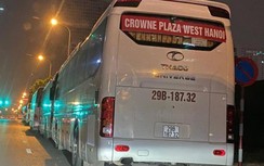 Hà Nội: Xử nghiêm đoàn xe khách "khủng" dừng đỗ trái phép