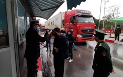 Cách ly toàn bộ lái xe, chủ hàng xuất nhập khẩu tại cửa khẩu Hữu Nghị
