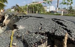 Lập tổ điều tra sự cố giám định nguyên nhân đường trăm tỷ bị sụp lún