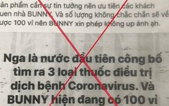 Thanh niên đăng tin sai "thuốc điều trị virus Corona" bị phạt 12,5 triệu