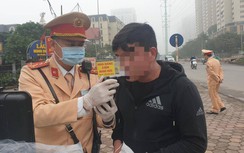 Vừa rời quán nhậu, nam thanh niên chạy SH bị phạt nặng vì nồng độ cồn cao