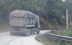 Nguy cơ mất ATGT trên QL3 và 4A vì xe đầu kéo có “ngọn”