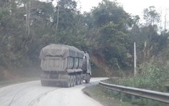 Tận thấy đoàn xe đầu kéo có ngọn chạy rầm rập trên QL3 và QL4A