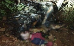 Kinh hoàng phát hiện thi thể nam giới cháy đen trên bãi đất trống