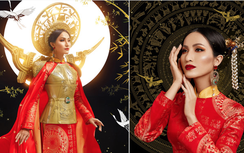 Hoài Sa mặc trang phục dân tộc gì thi Hoa hậu Chuyển giới quốc tế?