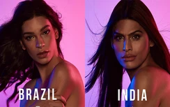 Cận cảnh nhan sắc "hết hồn" của đối thủ Hoài Sa tại Hoa hậu Chuyển giới