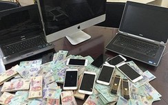 Triệt phá đường dây cá độ "khủng", tạm giữ hình sự 8 đối tượng