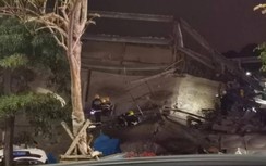 Sập tòa nhà 6 tầng ở Trung Quốc, gần 100 người bị vùi dưới đống đổ nát