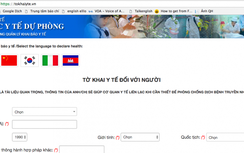 Từ 7/3, nhập cảnh Việt Nam buộc phải khai báo y tế điện tử