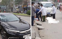 Ô tô va chạm với xe đạp, người phụ nữ 66 tuổi tử vong tại chỗ