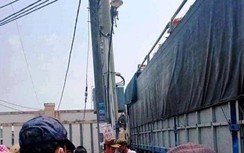 Tài xế xe tải bị điện giật tử vong trên QL1 ở Đồng Nai