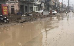 Bấp cập thi công gây mất ATGT trên tỉnh lộ 359 ở Hải Phòng