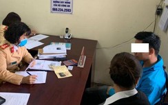 Xử lý lái xe tải để rơi vãi vật liệu xuống cao tốc Hà Nội - Hải Phòng