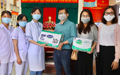 Vinamilk tiếp sức cho đội ngũ cán bộ y tế tuyến đầu chống dịch Covid-19