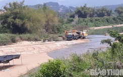Sau phản ánh của Báo Giao thông, tạm giữ 100m3 cát khai thác trái phép