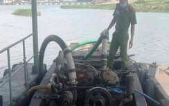 Liên tiếp bắt 3 phương tiện hút cát trái phép trên sông Đồng Nai