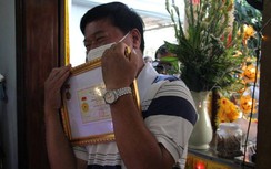 Tặng huy hiệu Tuổi trẻ dũng cảm cho Thượng sĩ cảnh sát Đà Nẵng hy sinh