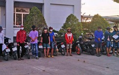 Lập hồ sơ xử lý 13 đối tượng tụ tập đua xe trái phép