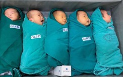 Nhiều trẻ chào đời trong thời khắc đặc biệt BV Bạch Mai cách ly