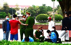 5 người ra đường tập thể dục không đeo khẩu trang, bị phạt 200 nghìn/người