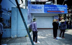 Clip: Máy phát gạo miễn phí cho người nghèo Sài Gòn trong dịch Covid-19