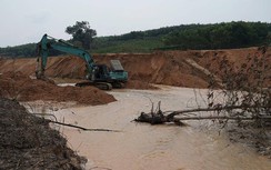 Kon Tum: Chưa có giấy phép, dự án thủy điện vẫn thi công