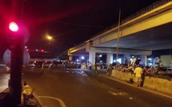 Video: Hiện trường xe container cán tử vong người đi xe máy