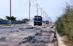 Xe tải cày nát đường Khu kinh tế Nhơn Hội: CSGT khẳng định “không bao che”