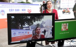 ĐH Kinh tế quốc dân dùng công nghệ nhận diện khuôn mặt để phát gạo miễn phí