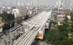 Cận cảnh làm đường sắt Nhổn - ga Hà Nội giữa "bão" Covid-19