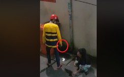 Xác minh clip nam thanh niên mặc áo Bebike dùng dao dọa, xâm hại cô gái