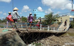 Tài xế xe tải được cứu thế nào khi cầu Cống Xìa bất ngờ sập xuống kênh?