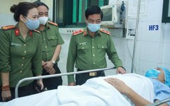 Nhóm đối tượng không đeo khẩu trang rú ga tông trung uý CSCĐ bị thương nặng