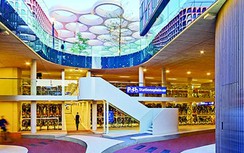 Gara để xe đạp tại Hà Lan đẹp như trung tâm mua sắm