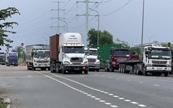 TP.HCM: Xe container đậu tràn đường vì sao không dẹp được?