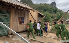 Sơn La: Hàng trăm cảnh sát hỗ trợ người dân khắc phục thiên tai