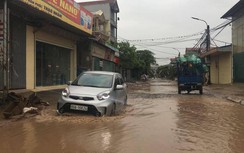 Thót tim qua “hố tử thần” trên đường tỉnh 204 ở Hưng Yên