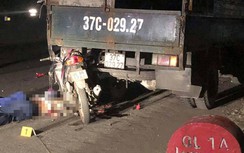 Tông vào đuôi xe tải dừng đỗ trên QL1A, người đàn ông tử vong tại chỗ