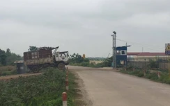 Đoàn xe hết "đát", quá khổ phục vụ nhà máy thép ShengLi ở Thái Bình